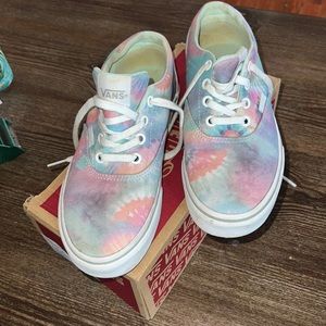 Tie-dye vans size 5.5 women